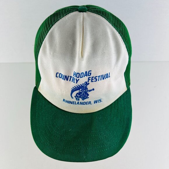 Unbranded Other - Hodag Country Festival Rhinelander Wis WI Trucker Hat Cap Vintage